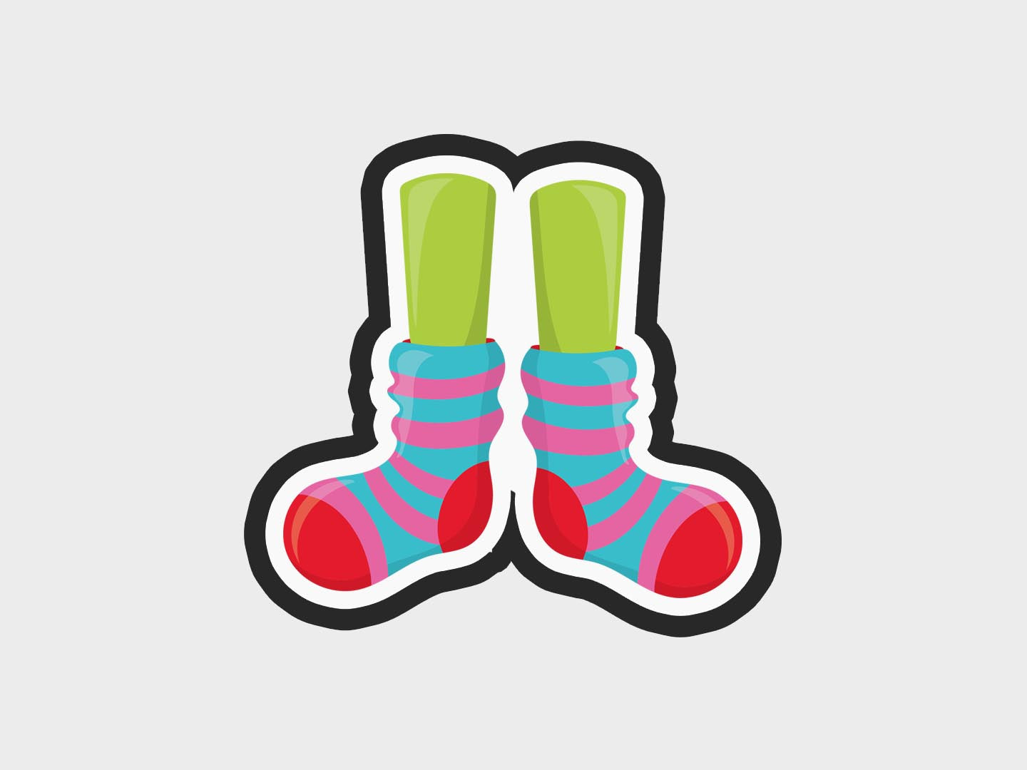 Cozy Christmas Feet Cookie Cutter STL Files Cookie Cutter Files