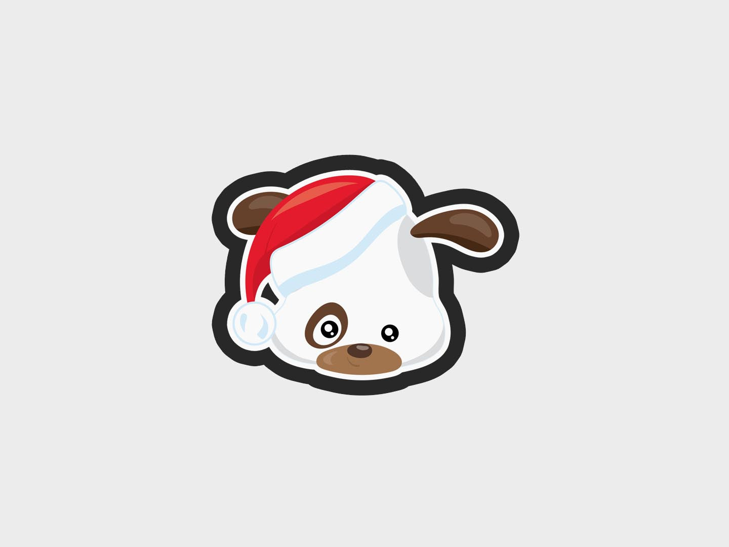 Dog Animal Faces Santa Edition Cookie Cutter STL Files Cookie Cutter Files