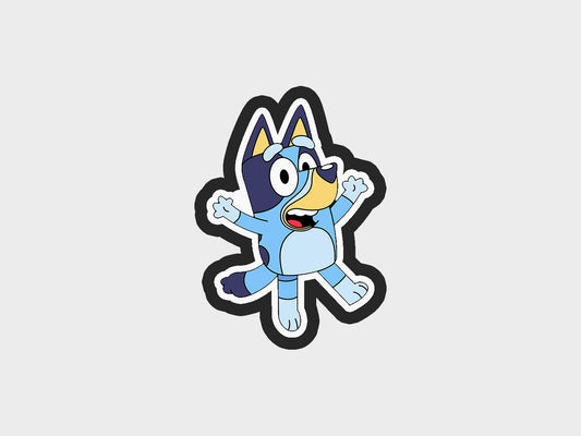Dog Dance Inspired Blue Heeler Dog Cookie Cutter STL Files Cookie Cutter Files