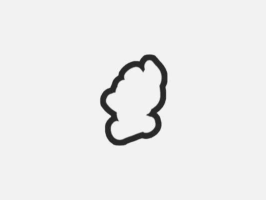 Feisty Dog Inspired Mystery Dog Crew Cookie Cutter STL Files Cookie Cutter Files