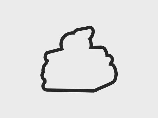 Stacked Books Apple Back To School Kids Cookie Cutter STL Files Cookie Cutter Files