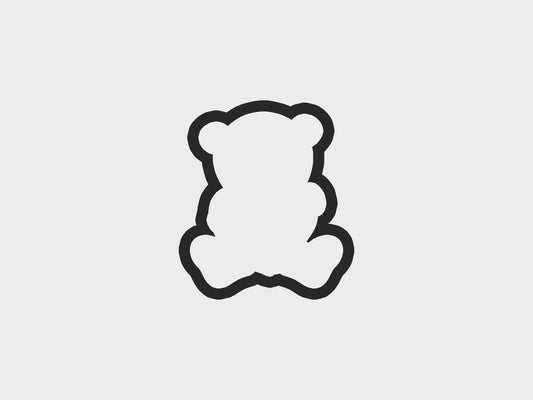 Teddy Bear Valentine Gifts Cookie Cutter STL Files Cookie Cutter Files