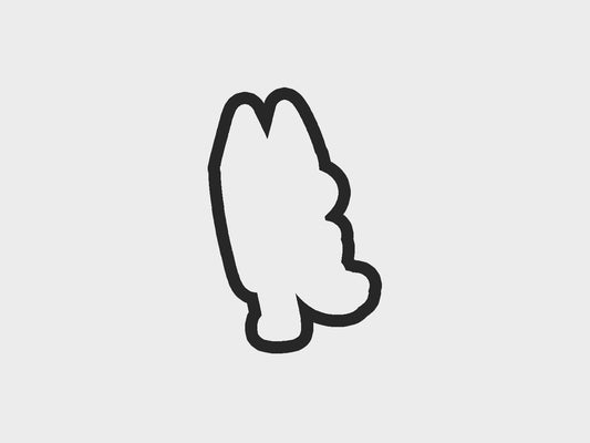 Dog Silly Inspired Blue Heeler Dog Cookie Cutter STL Files Cookie Cutter Files