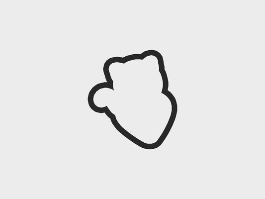 Cat Valentine Animals Cookie Cutter STL Files Cookie Cutter Files