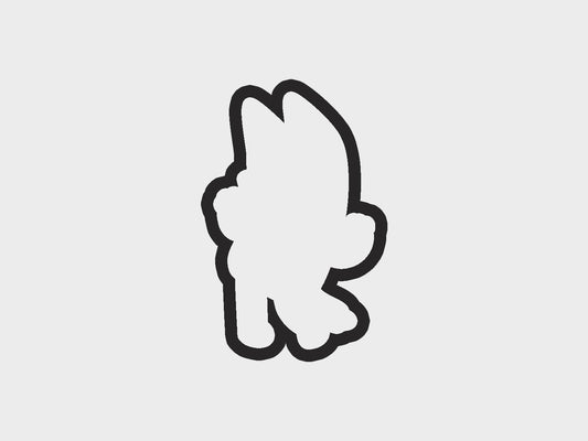 Mum Inspired Blue Heeler Dog Cookie Cutter STL Files Cookie Cutter Files