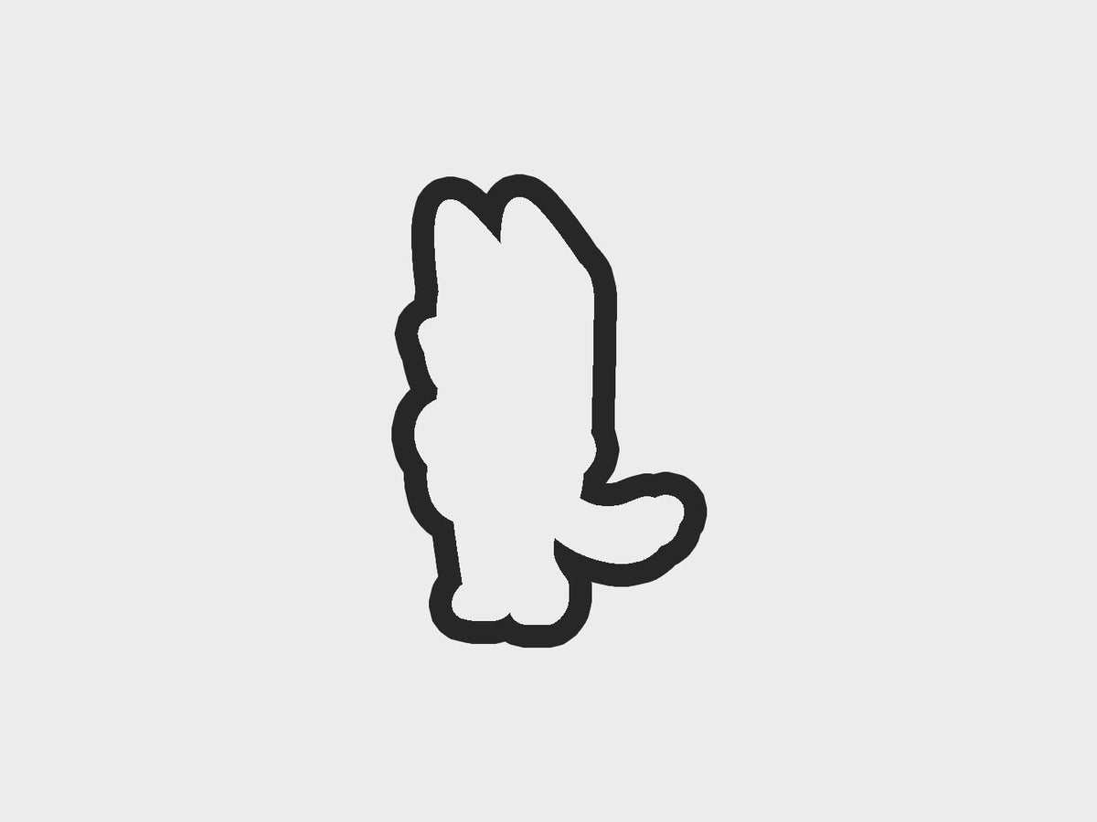 Mum Two Inspired Blue Heeler Dog Cookie Cutter STL Files Cookie Cutter Files