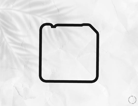 Floppy Disk Nostalgia 90s Cookie Cutter STL Files Cookie Cutter Files