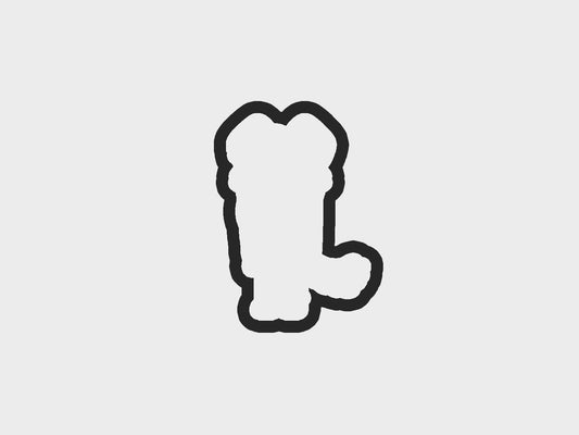 Teacher Inspired Blue Heeler Dog Cookie Cutter STL Files Cookie Cutter Files