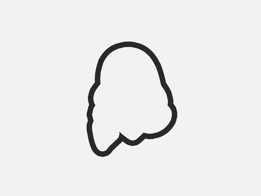 Fashionable Face Inspired Mystery Dog Crew Cookie Cutter STL Files Cookie Cutter Files