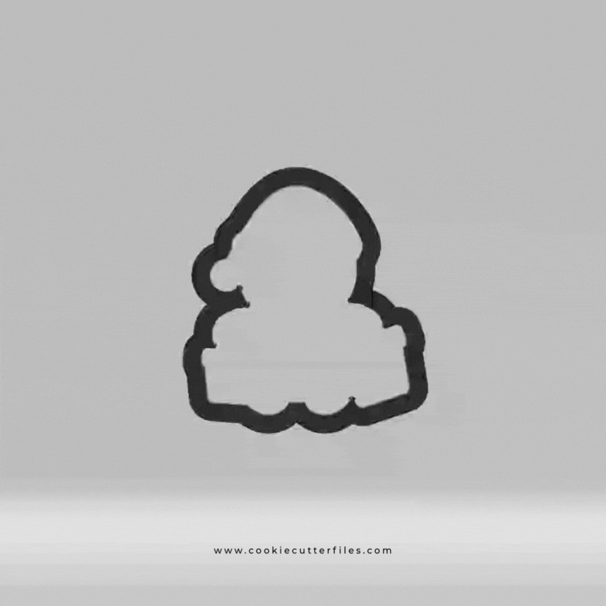 Gingerbread Gifts Gingerbread Babies Cookie Cutter STL Files Cookie Cutter Files