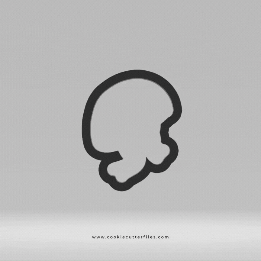Helmet Soldiers Cookie Cutter STL Files Cookie Cutter Files