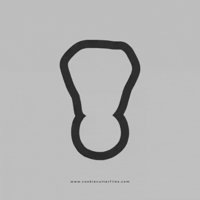 Medal Graduation Cookie Cutter STL Files Cookie Cutter Files