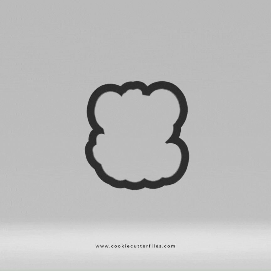 Baby Lion Cub Inspired Cookie Cutter STL Files Cookie Cutter Files