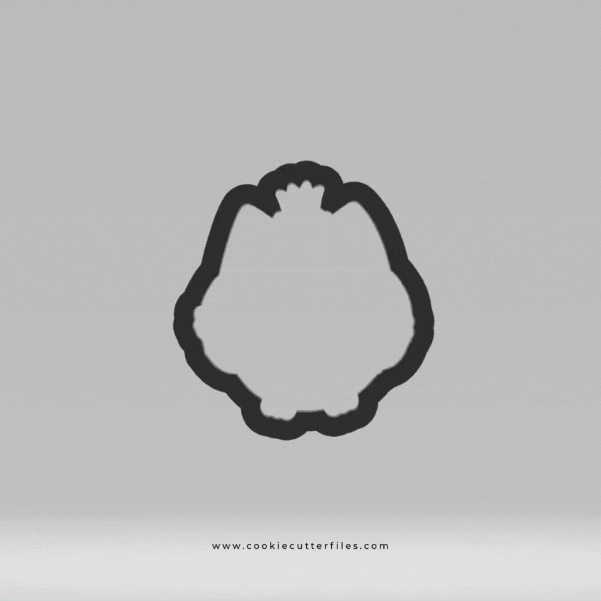 Owl Mother's Love Cookie Cutter STL Files Cookie Cutter Files