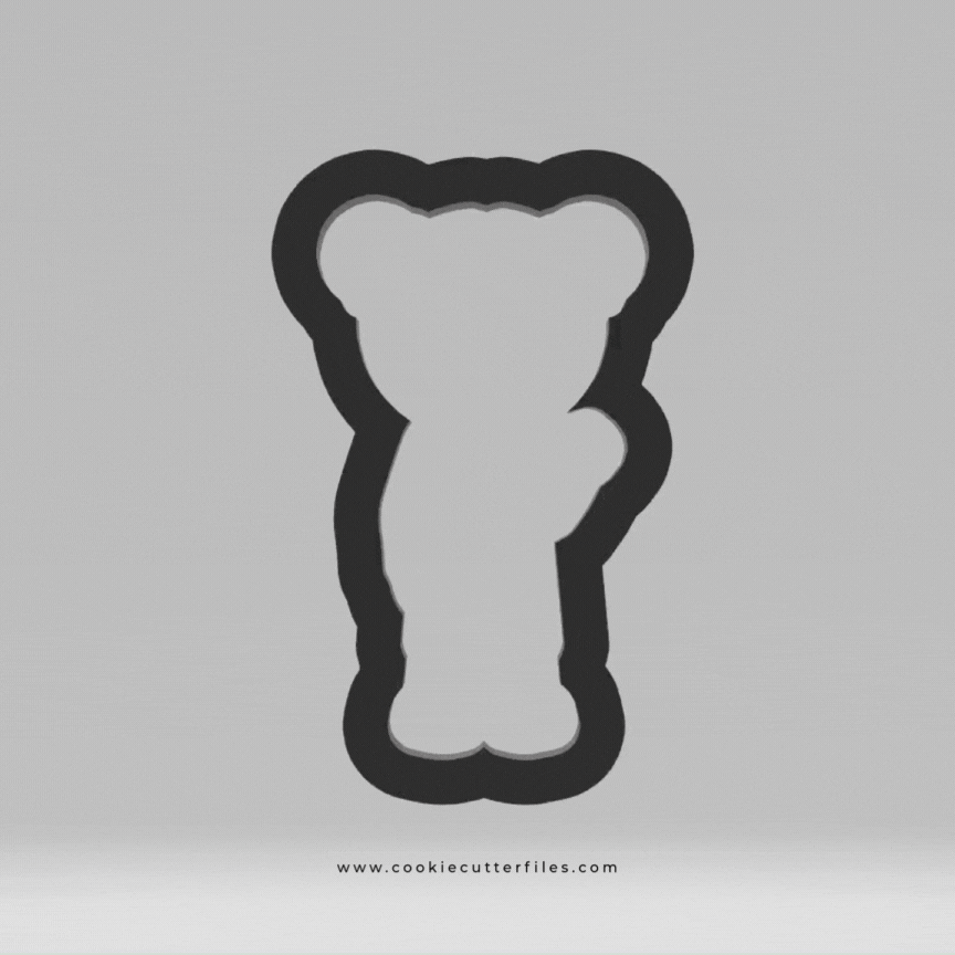 Girl Two Scientist Kids Cookie Cutter STL Files Cookie Cutter Files