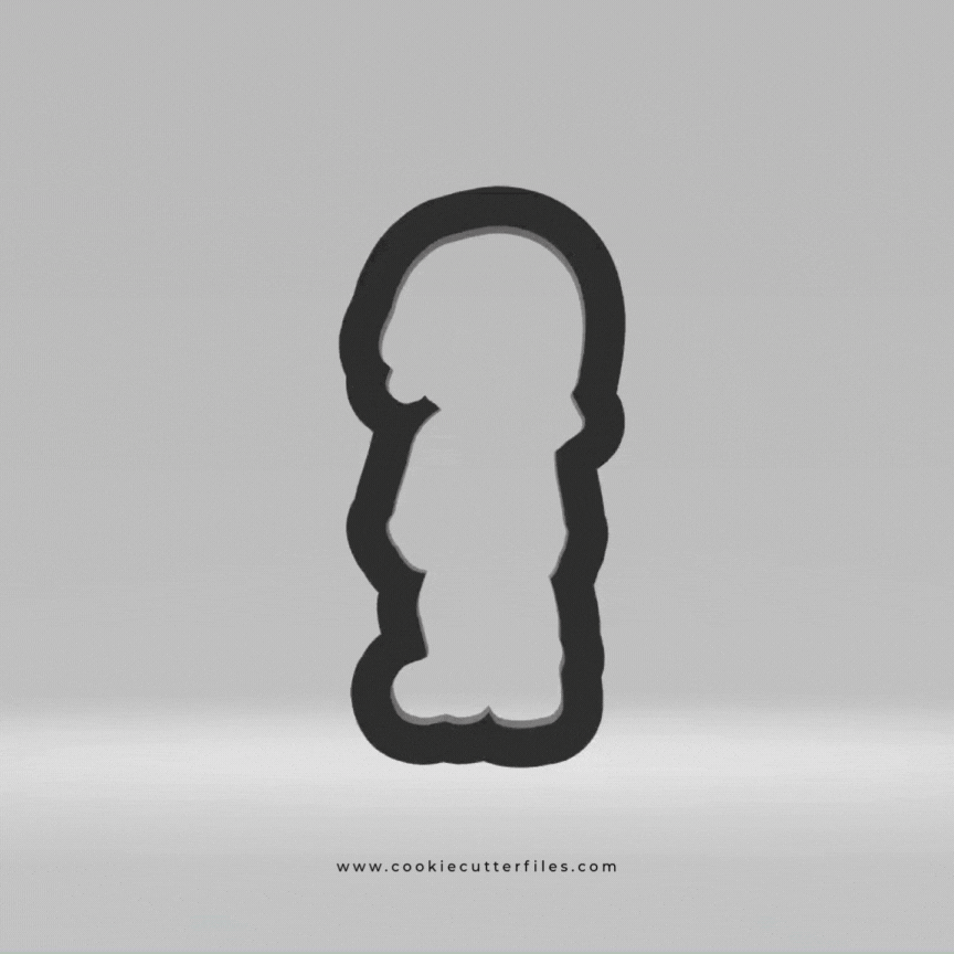 Boy Soldiers Cookie Cutter STL Files Cookie Cutter Files