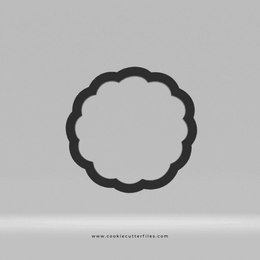 Lion Animal Face Cookie Cutter STL Files Cookie Cutter Files