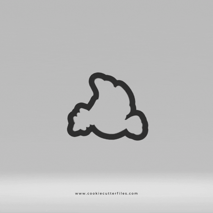 Dove First Communion Cookie Cutter STL Files Cookie Cutter Files