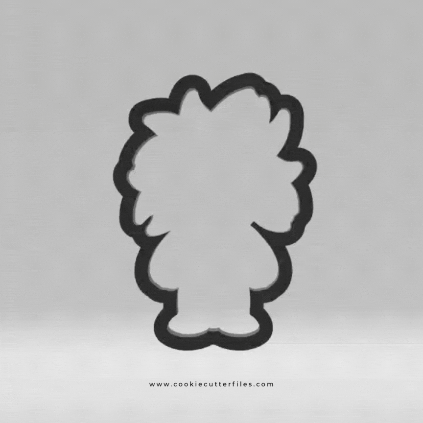 Comedic Horror Chibi Inspired Cookie Cutter STL Files Cookie Cutter Files