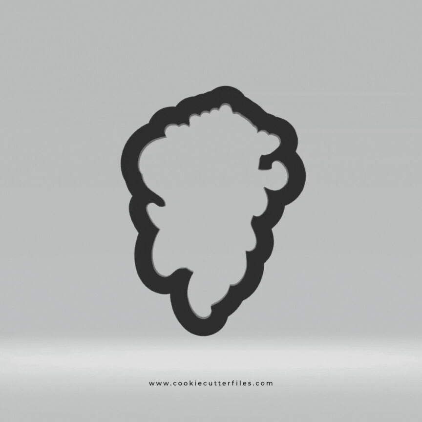 Dance Vampire Mermaid Cookie Cutter STL Files Cookie Cutter Files