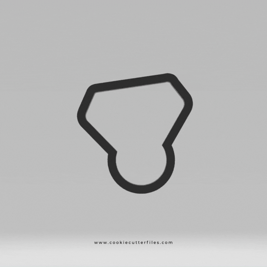 Medal Gymnast Girl Cookie Cutter STL Files Cookie Cutter Files