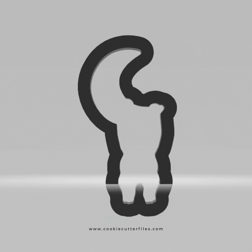 Moon Hang Sweet Dreams Baby Sloth Cookie Cutter STL Files Cookie Cutter Files