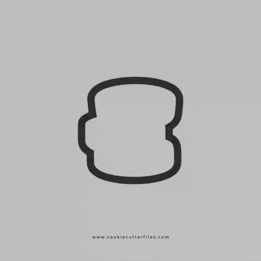 Tokens Game Night Cookie Cutter STL Files Cookie Cutter Files