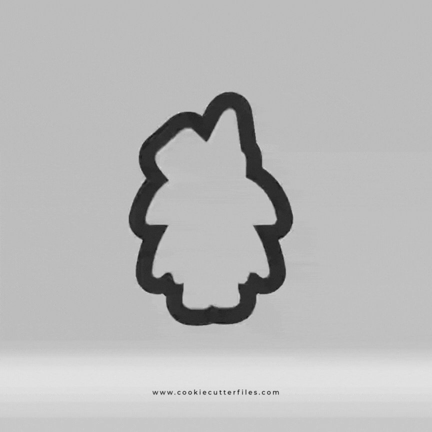 Vampire Inspired Halloween Blue Heeler Dog Cookie Cutter STL Files Cookie Cutter Files