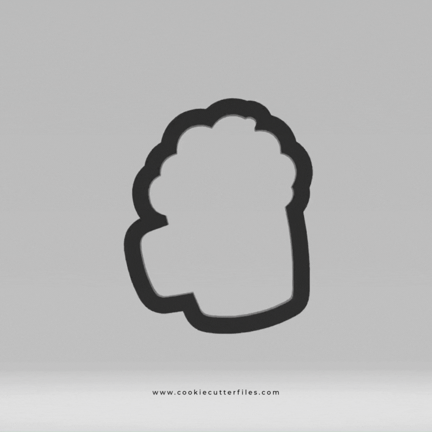 Green Beer Lucky Charms Cookie Cutter STL Files Cookie Cutter Files
