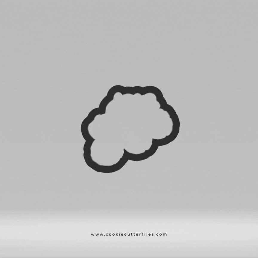 Blue Truck Monster Trucks Cookie Cutter STL Files Cookie Cutter Files