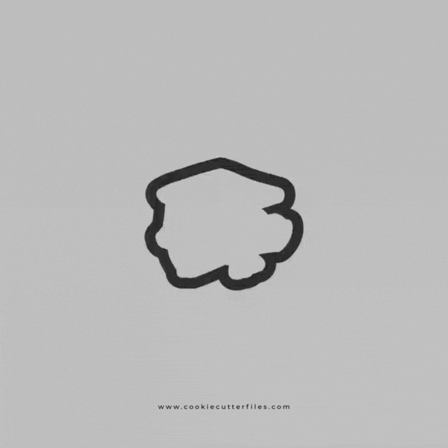 Cap Diploma Graduation Cookie Cutter STL Files Cookie Cutter Files