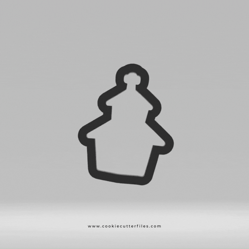 Church First Communion Cookie Cutter STL Files Cookie Cutter Files