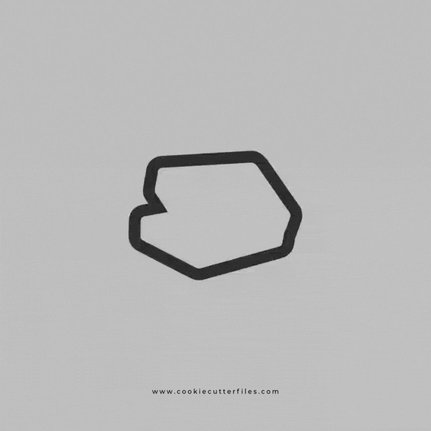 Chess Board Game Night Cookie Cutter STL Files Cookie Cutter Files