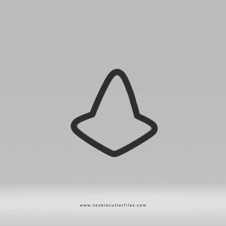 Cone Monster Trucks Cookie Cutter STL Files Cookie Cutter Files