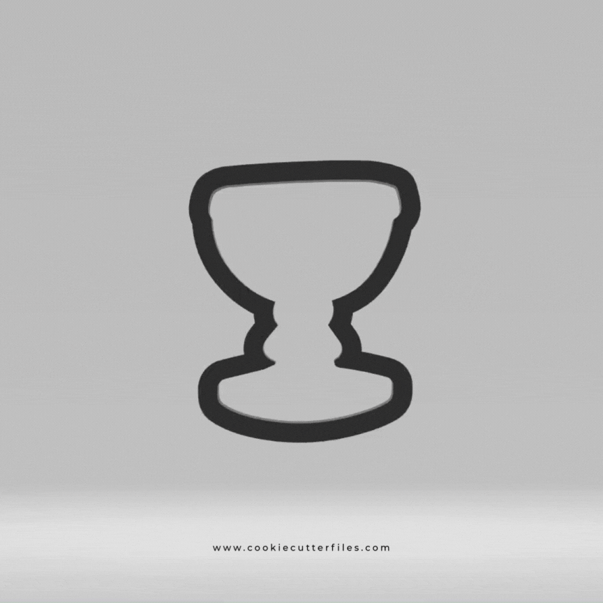 Chalice First Communion Cookie Cutter STL Files Cookie Cutter Files