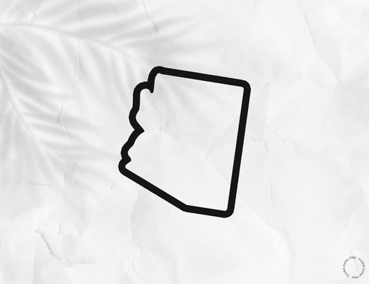 Arizona State Basic Cookie Cutter STL Files Cookie Cutter Files