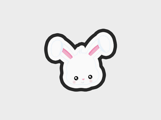 Bunny Animal Face Cookie Cutter STL Files Cookie Cutter Files