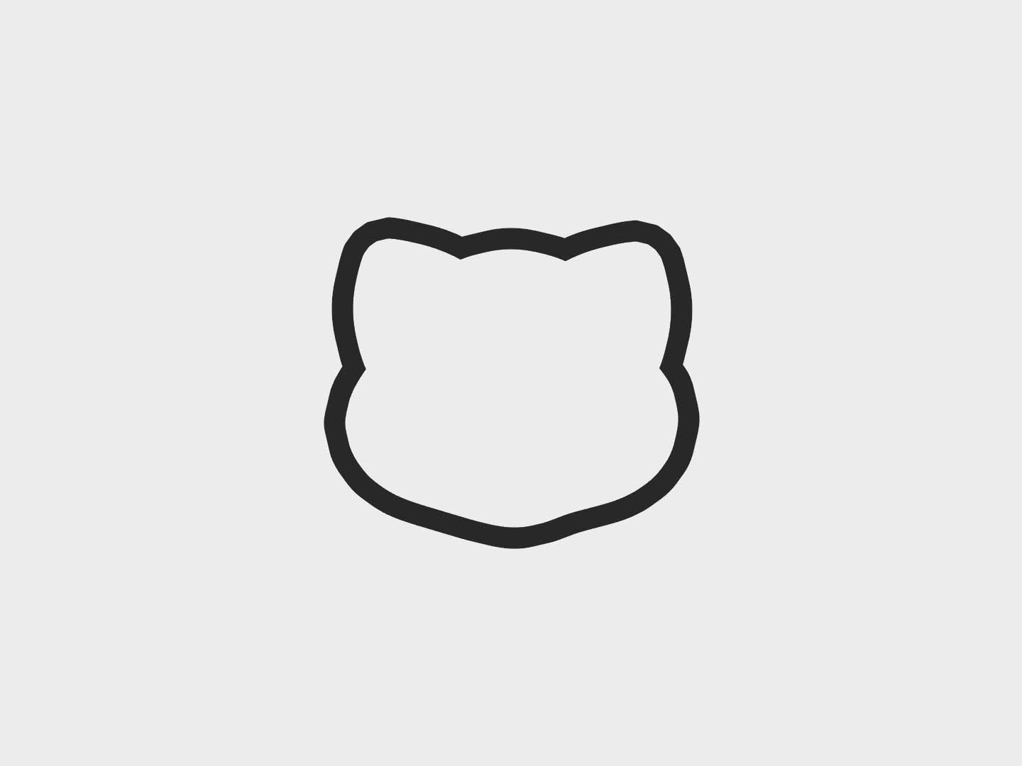 Cat Animal Face Cookie Cutter STL Files Cookie Cutter Files