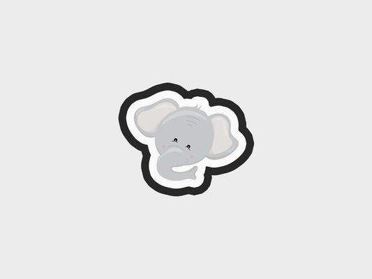 Elephant Animal Face Cookie Cutter STL Files Cookie Cutter Files