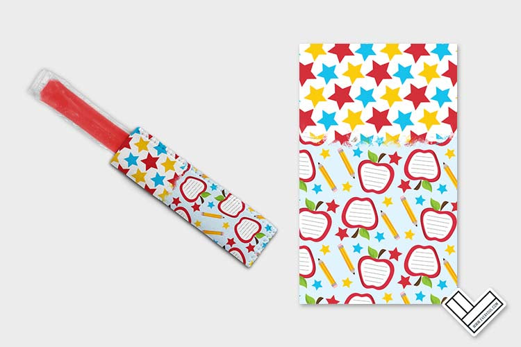 Apples Abc 1204 Ice Pop Digital Sublimation Design Sweet Sublimation Designs
