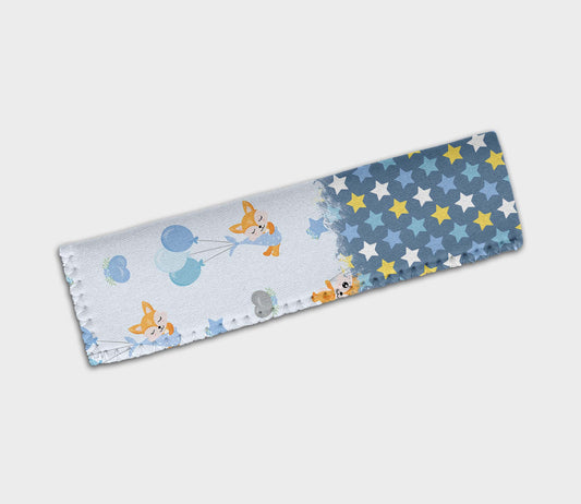 Baby Fox Blue 1108 Ice Pop Digital Sublimation Design Sweet Sublimation Designs