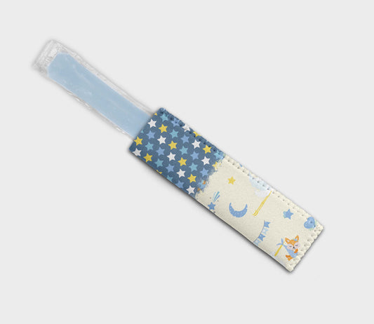 Baby Fox Blue 1112 Ice Pop Digital Sublimation Design Sweet Sublimation Designs