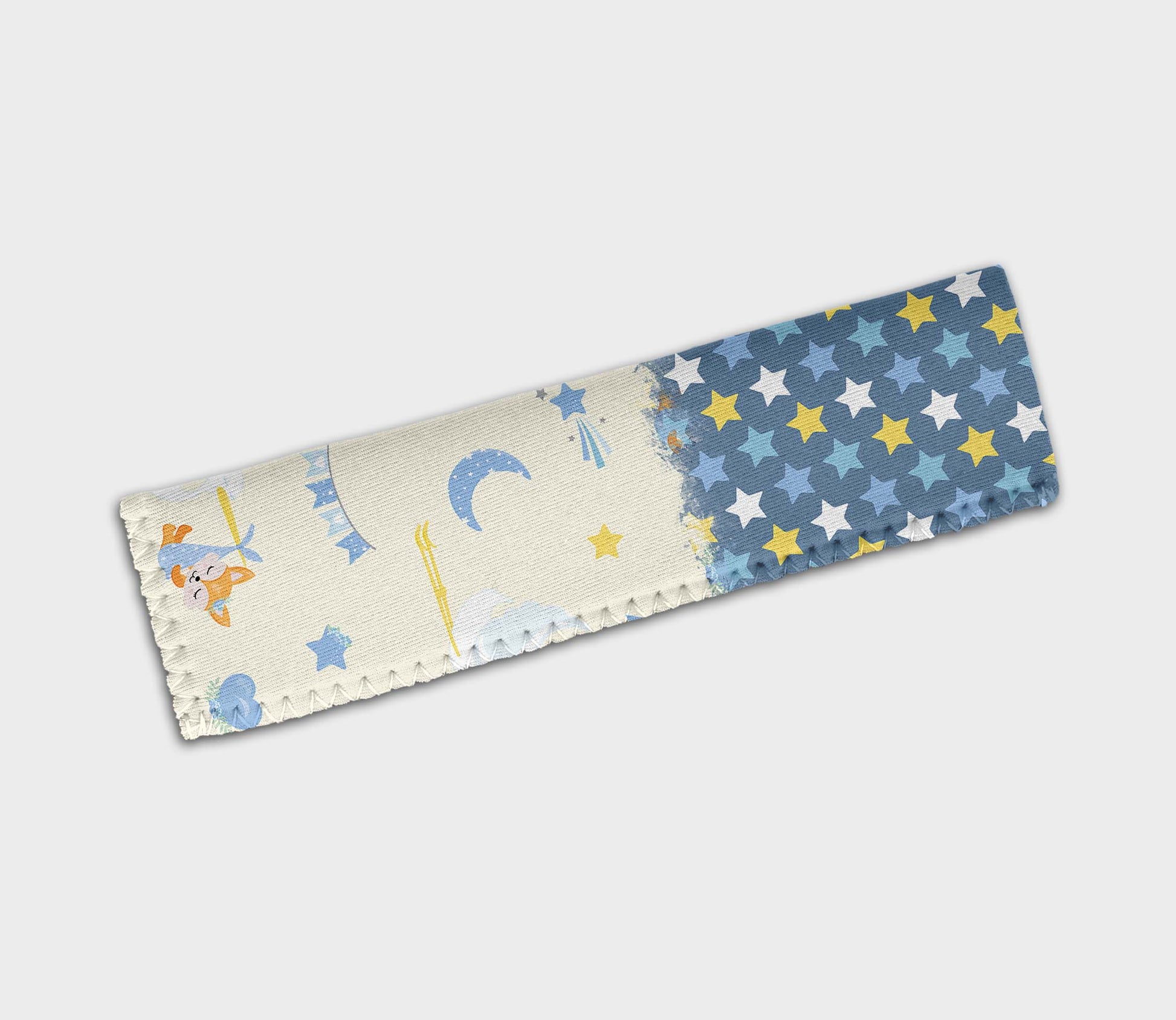 Baby Fox Blue 1112 Ice Pop Digital Sublimation Design Sweet Sublimation Designs