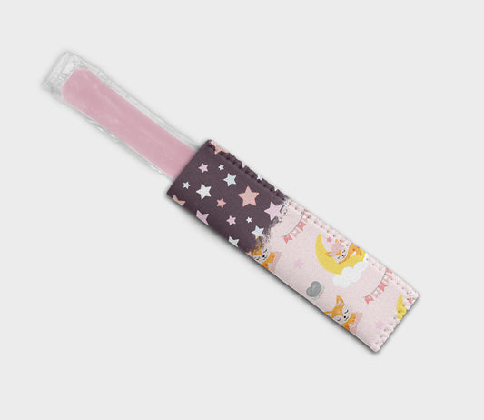 Baby Fox Pink 1112 Ice Pop Digital Sublimation Design Sweet Sublimation Designs