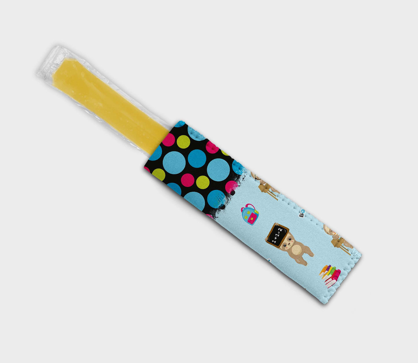 Back To School Sloths 0112 Ice Pop Digital Sublimation Design Sweet Sublimation Designs