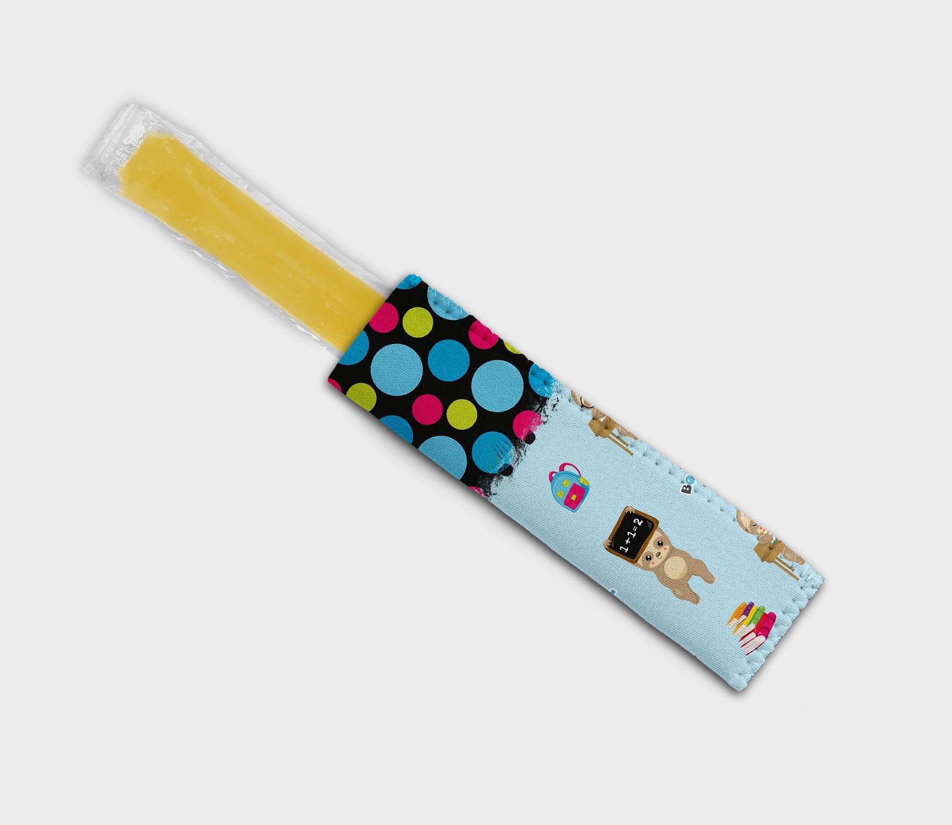 Back To School Sloths 0112 Ice Pop Digital Sublimation Design Sweet Sublimation Designs