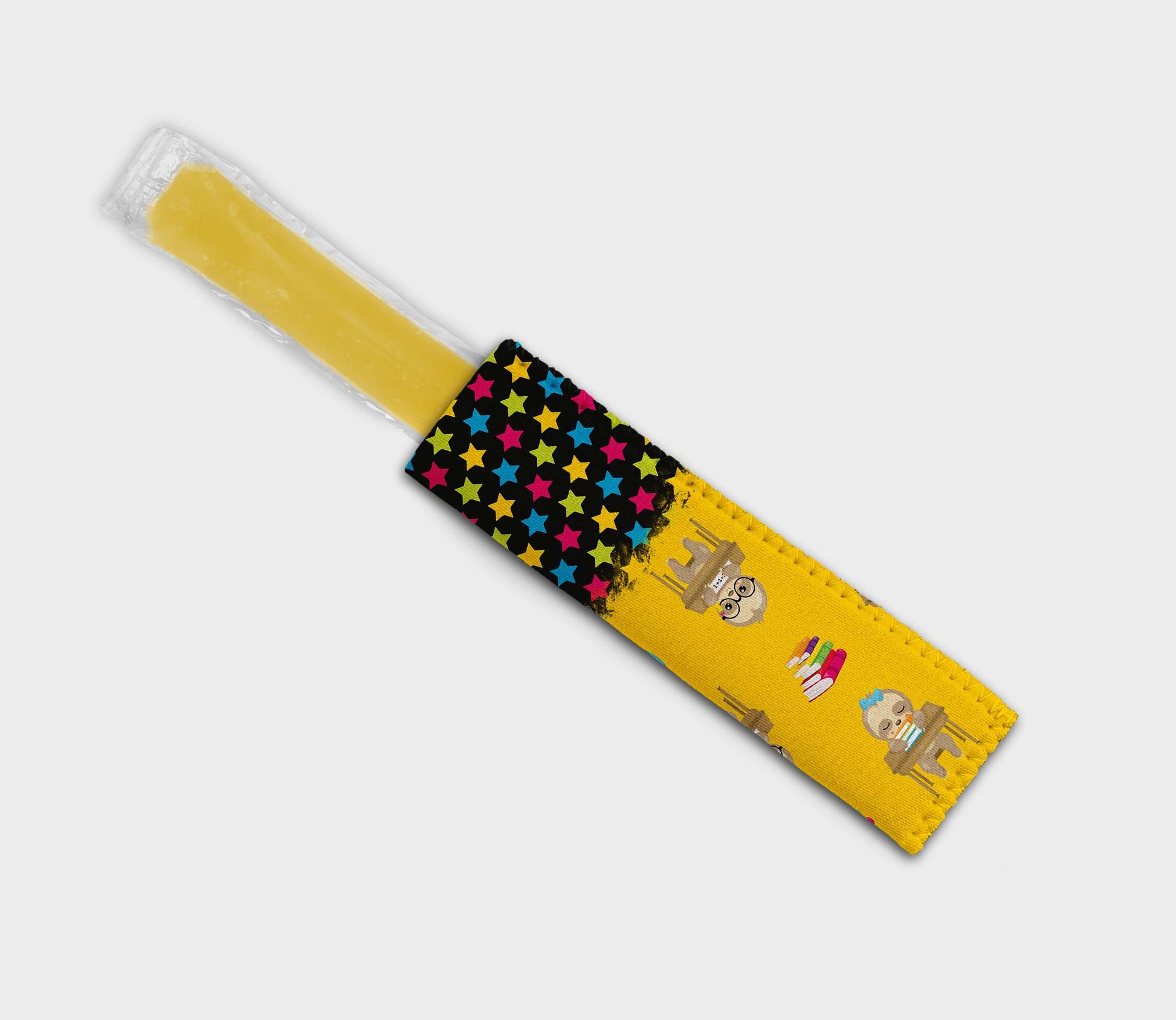 Back To School Sloths 0504 Ice Pop Digital Sublimation Design Sweet Sublimation Designs