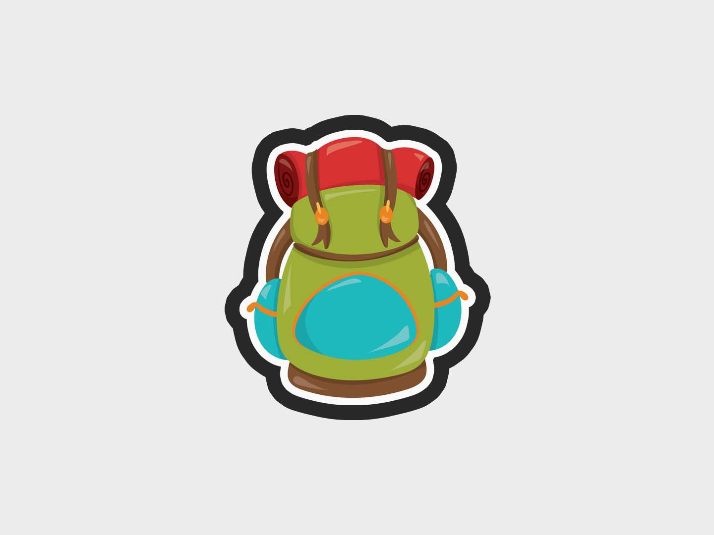Backpack Camping Kids Cookie Cutter STL Files Cookie Cutter Files