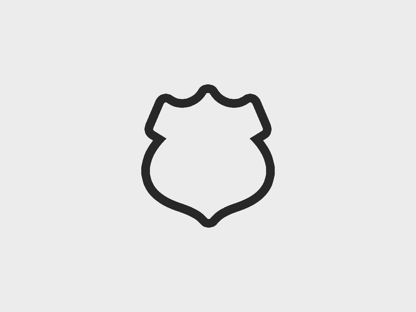Badge Police Kids Cookie Cutter STL Files Cookie Cutter Files