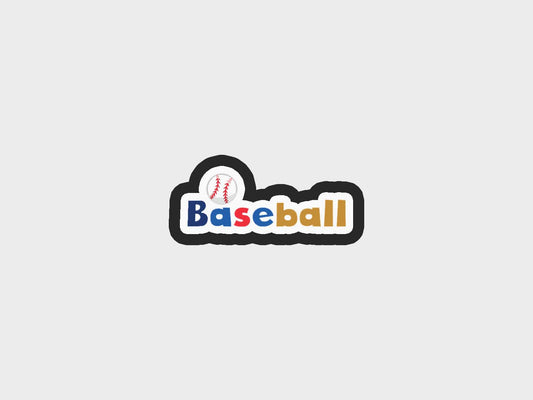 Typography Baseball Kids Cookie Cutter STL Files Cookie Cutter Files